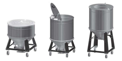 Container et accessoire transfert matière